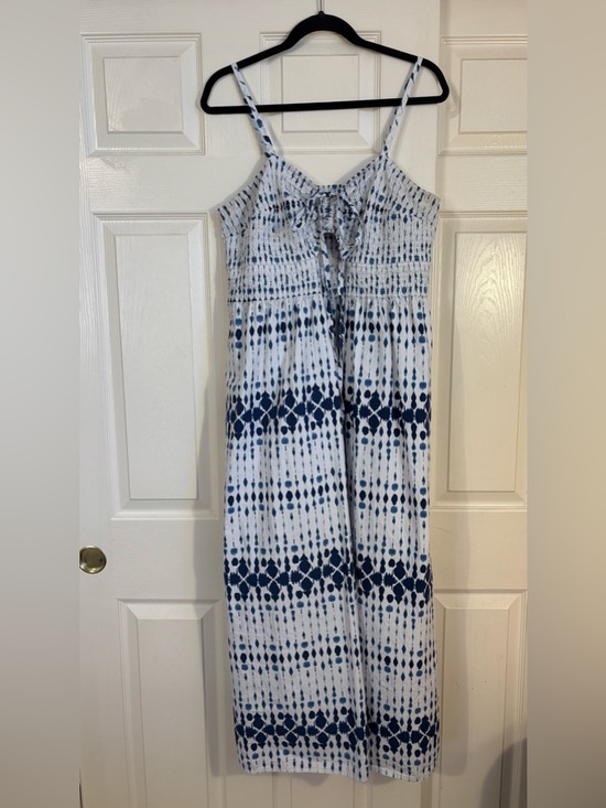 Ava & Viv Dresses & Skirts - Plus Size Blue & White Maxi Dress